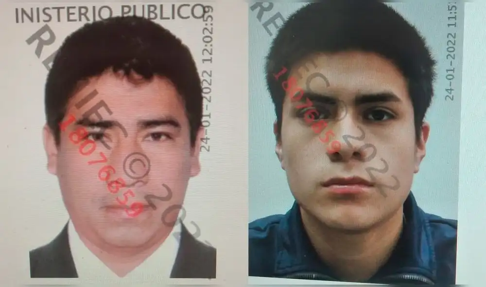 Reinaldo Ceopa y Joseph Anticona murieron en un tiroteo. Foto: MP Reinaldo Ceopa y Joseph Anticona murieron en un tiroteo. Foto: MP