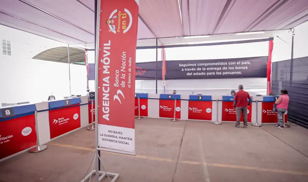 Más de 11 millones de peruanos ya cobraron el Bono Yanapay Perú. Foto: Banco de la Nación Más de 11 millones de peruanos ya cobraron el Bono Yanapay Perú. Foto: Banco de la Nación