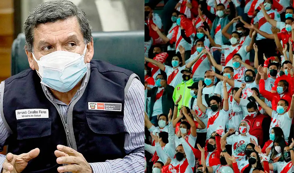 La hinchada peruana estará presente el 1 de febrero en el Estadio Nacional. Foto: Composición de MINSA/GLR.