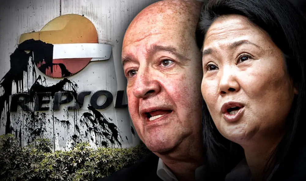 Keiko Fujimori y Hernando de Soto condenaron el derrame de petróleo de Repsol. Foto: composición/La República