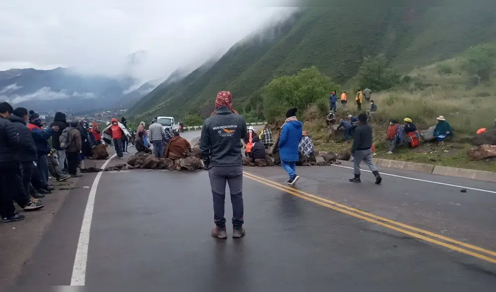 Paro agrario de Cusco fue anunciado con varios días de anticipación, pero diálogo no se efectuó. Foto: Facebook/El reportero Chumbivilcas Paro agrario de Cusco fue anunciado con varios días de anticipación, pero diálogo no se efectuó. Foto: Facebook/El reportero Chumbivilcas