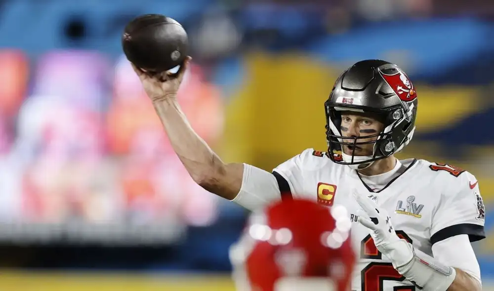 Tom Brady ganó siete anillos de campeón, seis con los New England Patriots. Fuente: NFL. Tom Brady ganó siete anillos de campeón, seis con los New England Patriots. Fuente: NFL.