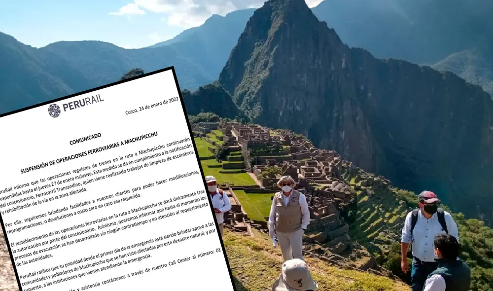 PeruRail emitió comunicado este lunes 24. Foto: composición/La República PeruRail emitió comunicado este lunes 24. Foto: composición/La República