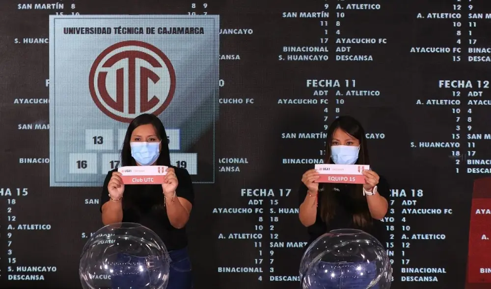 Así fue el sorteo de la Liga 1 Betsson 2022 en la Videna. Foto: Liga Profesional de Fútbol.