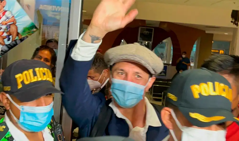 El 'Bambino' ya se encuentra en Lima. Foto: Líbero.