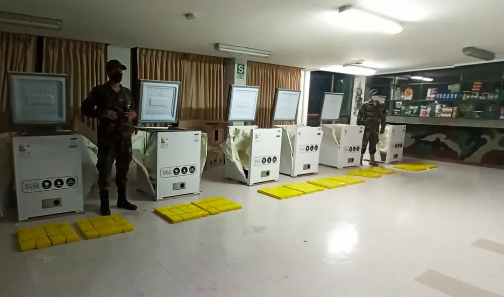 Cargamento de cocaína tenía a Lima como destino final. Foto: PNP