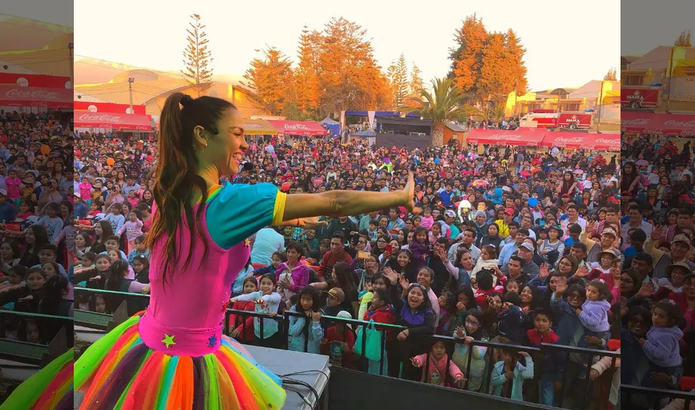 Paloma Fiuza regresa a los escenarios con show infantil. Foto: Instagram.