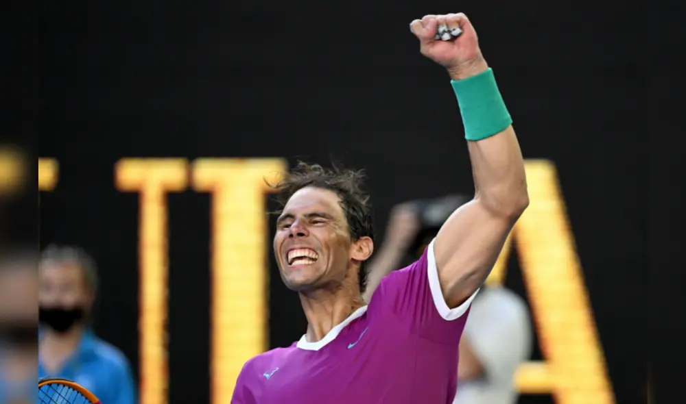 Rafael Nadal pasó a semifinales del Australian Open tras vencer a Denis Shapovalov. Foto: EFE Rafael Nadal pasó a semifinales del Australian Open tras vencer a Denis Shapovalov. Foto: EFE