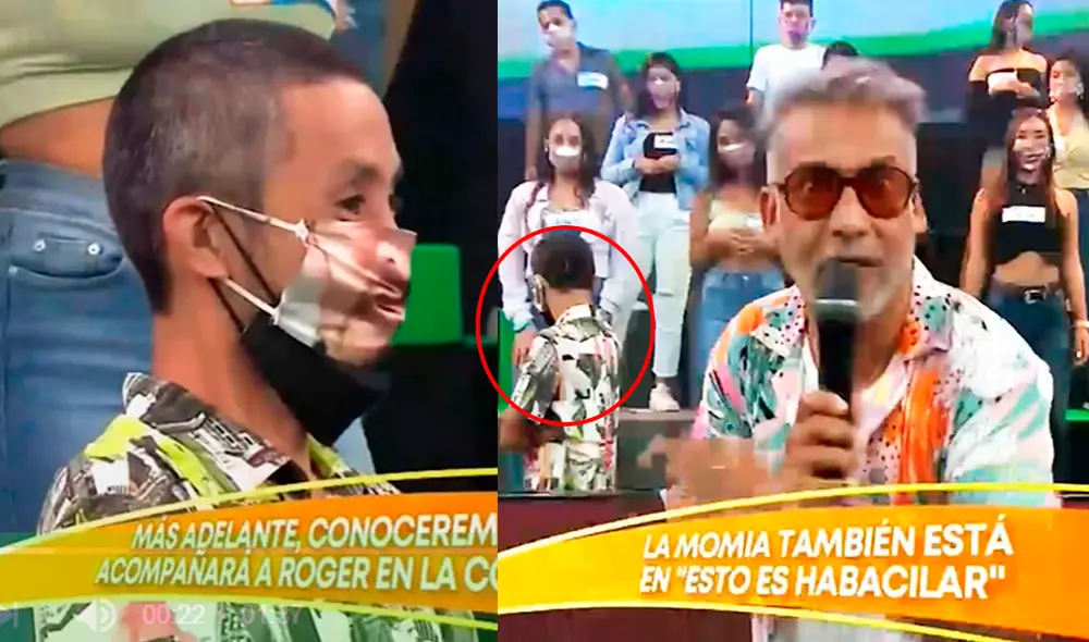 ‘La Momia’ y Roger del Águila se volvieron a ver después de muchos años. Foto: capturas América TV