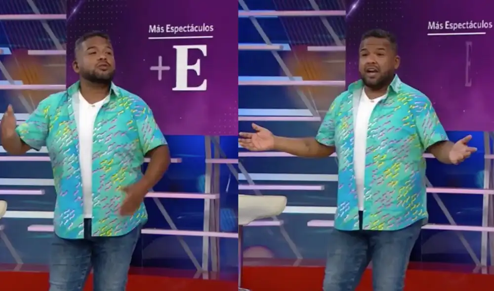 Choca Mandros aseguró que el público se quedó enganchado de inicio a fin en el estreno de Esto es Habacilar. Foto: América TV/captura