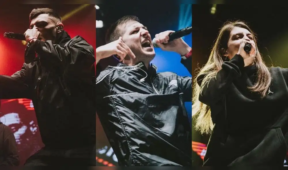 Sweet Pain, Chuty y Sara Socas, participantes de la FMS España. Foto: composición La República / Urban Roosters