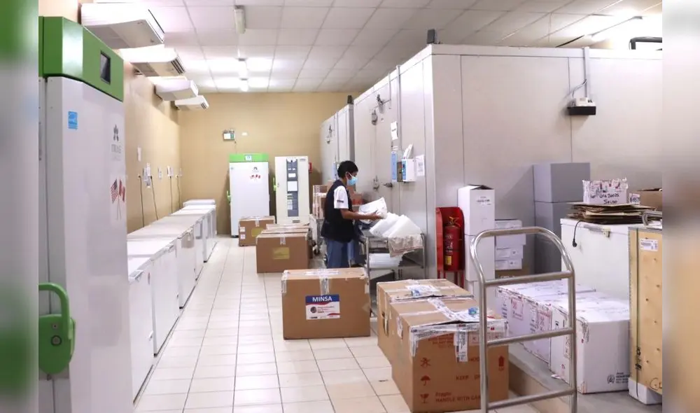 Vacuna pediátricas Pfizer llegaron este martes a las 5.30 de la mañana. Foto: cortesía