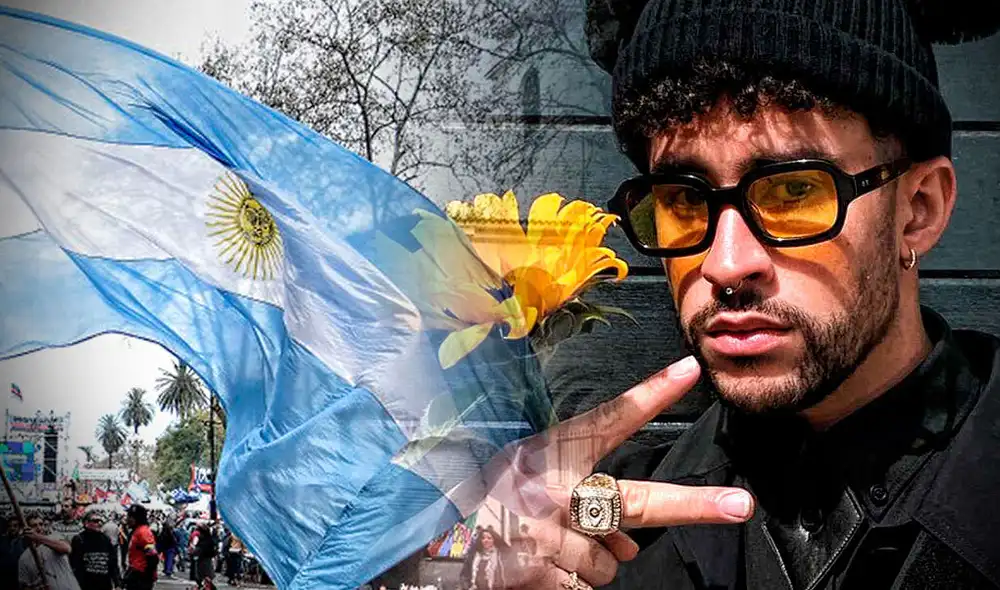 El concierto de Bad Bunny se realizará en el estadio José Amalfitani de Buenos Aires. Foto: composición LR