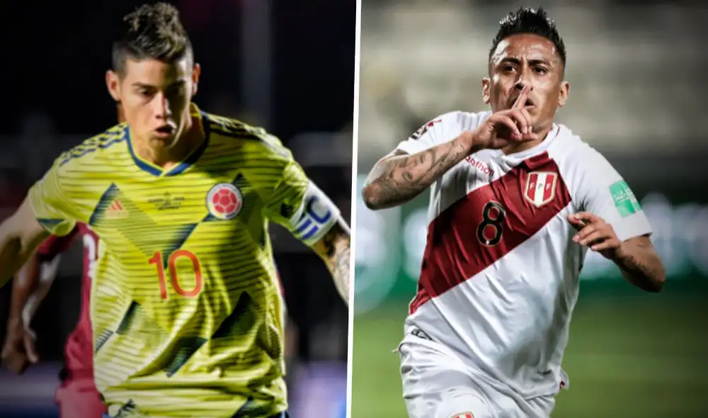 Ambos artilleros estarán presentes en el duelo Perú vs. Colombia. Foto: Compisición GLR/ Gerson Cardoso Ambos artilleros estarán presentes en el duelo Perú vs. Colombia. Foto: Compisición GLR/ Gerson Cardoso
