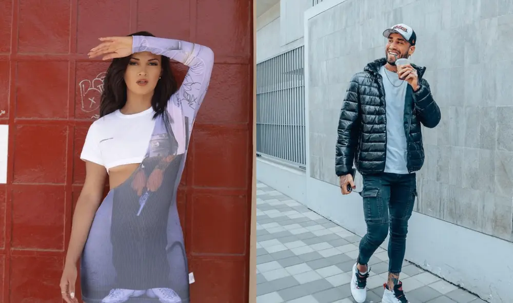 La pareja de chicos reality regresaron 
 la televisión. Foto: Angie Arizaga/Jota Benz