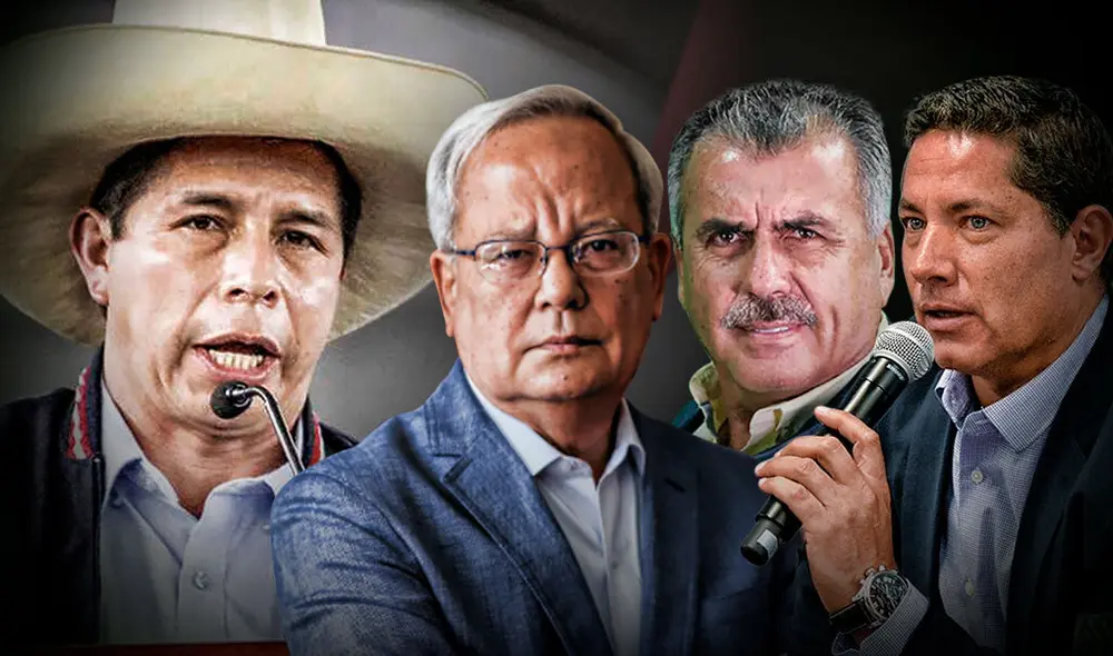 Pedro Castillo habló, por fin, ante tres periodistas, a quienes en algunas ocasiones respondió de forma escueta. Foto: composición/Gerson Cardoso/La República