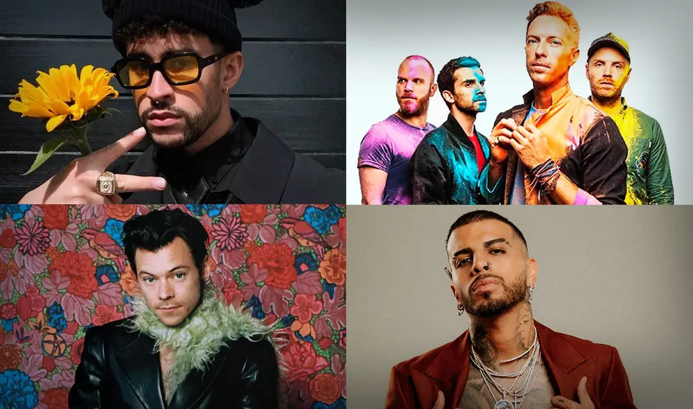 Conciertos 2022: conoce que artistas pisarán suelo peruano este año. Foto: Composición LR