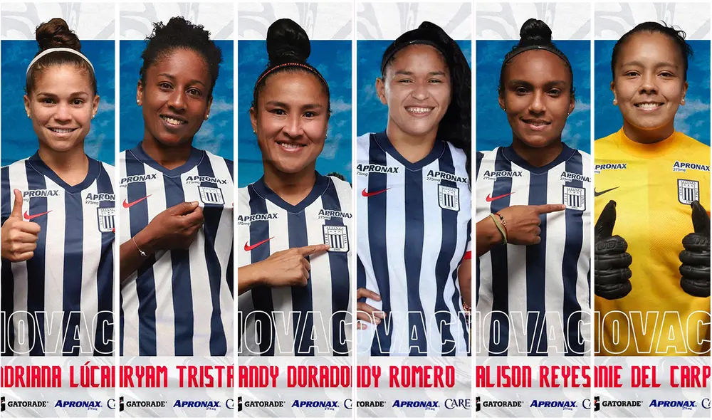 Alianza Lima intentará ganar el bicampeonato en el torneo femenino. Foto: composición/Alianza Lima femenino