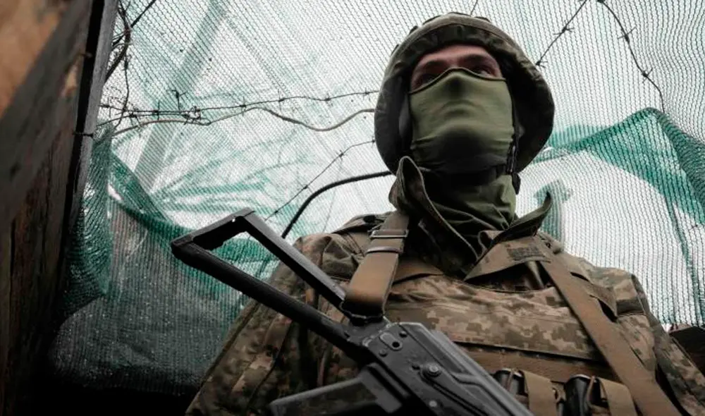 El Ejército ucraniano está mejor preparado que en 2014 para hacer frente a una agresión desde Rusia. Foto: AFP