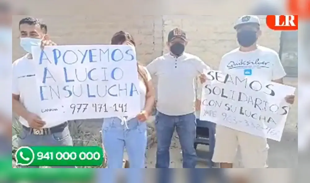 Familiares piden apoyo para poder salvar la vida del hombre. Foto: captura de URPI-LR