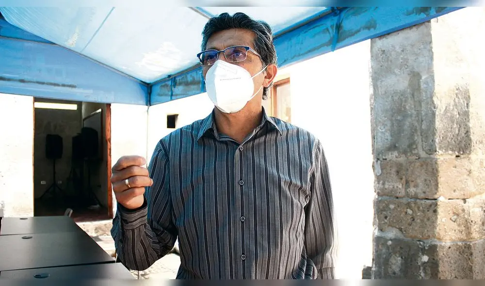 Consejero Elmer Pinto calificó de ‘inoportuno’ el mensaje de las casas superiores de estudios. Foto: Zintia Fernández/LR