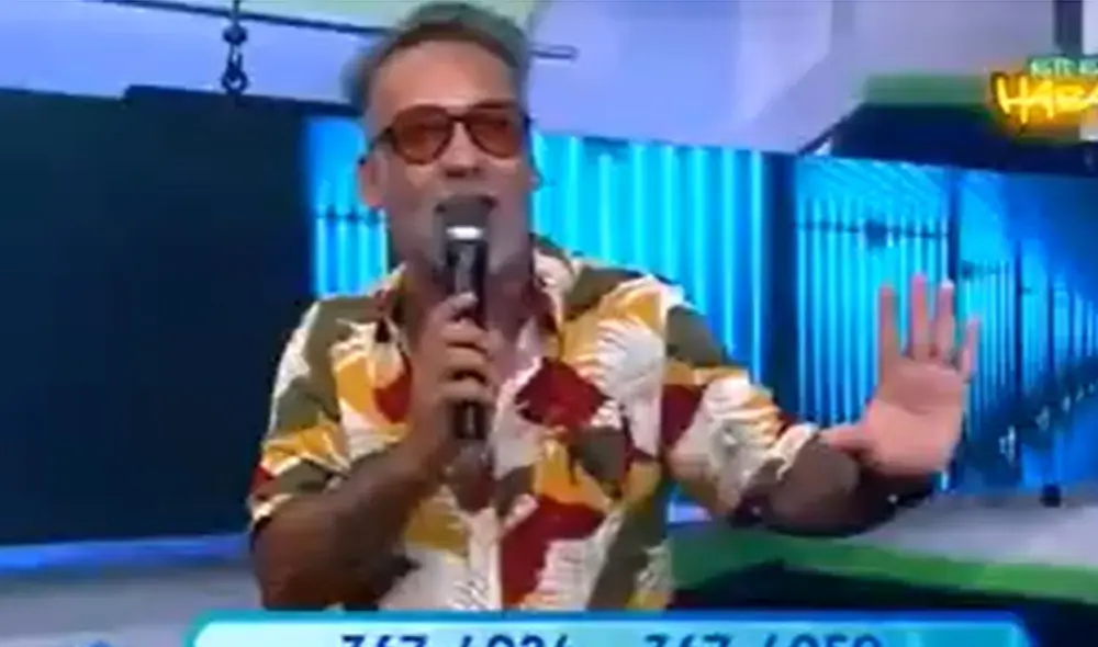 El conductor de Esto es habacilar Roger del Águila no dudó en mencionar que el actual programa tiene el mismo espíritu que el antiguo. Foto: Captura / América TV