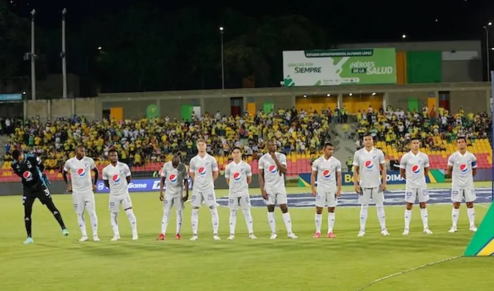 Millonarios suma cuatro puntos en el inicio de la Liga BetPlay 2022. Foto: Win Sports