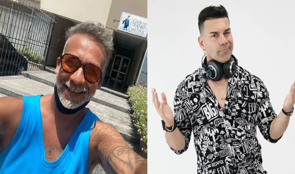 Carlos 'Tomate' Barraza y Roger del Águila se reencontraron después de muchos años en En boca de todos. Foto: Roger del Águila/Carlos 'Tomate' Barraza/Instagram