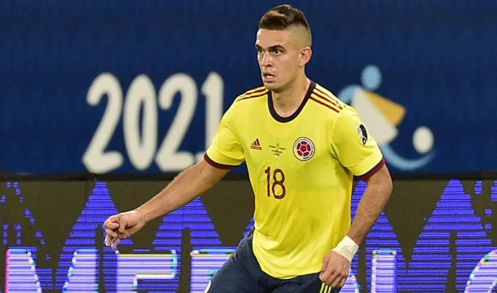 Rafael Santos Borré no ha marcado goles en estas eliminatorias. Foto: EFE