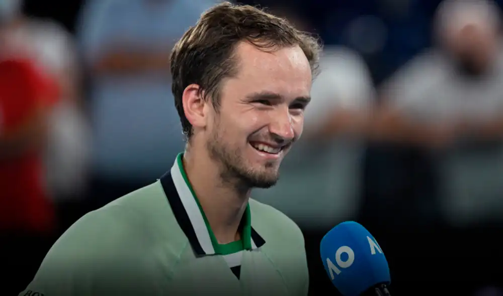 Daniil Medvedev se enfrentará a Stefanos Tsitsipas en la semifinal. Foto: EFE Daniil Medvedev se enfrentará a Stefanos Tsitsipas en la semifinal. Foto: EFE