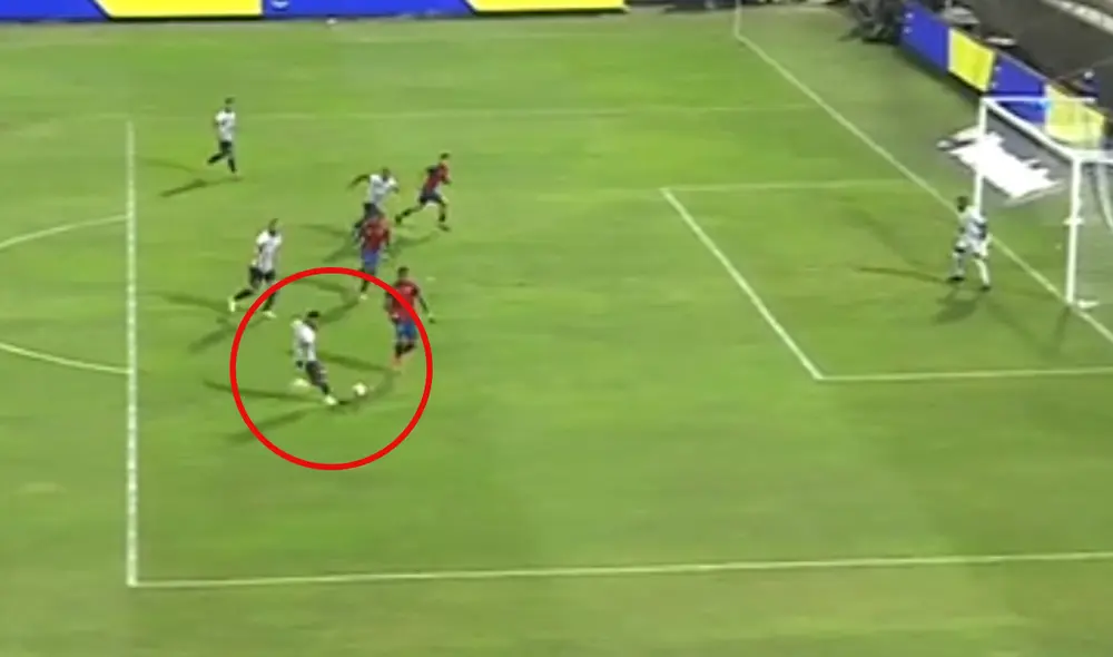 Oswaldo Valenzuela puso el 1-0 para Alianza Lima. Foto: captura Golperu