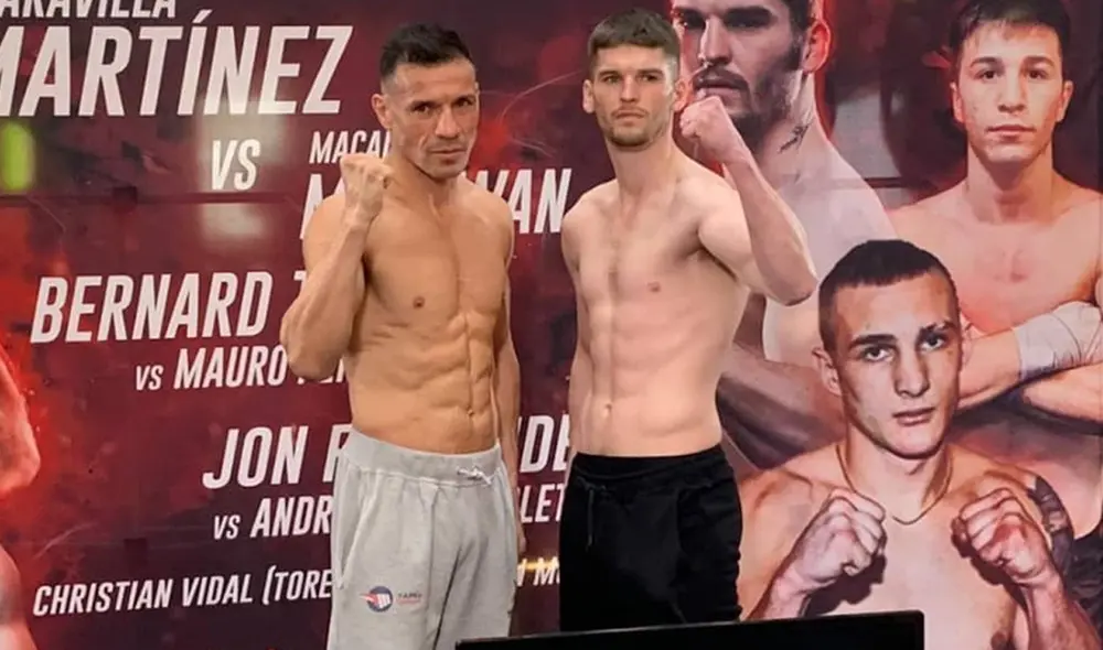 Dónde ver Maravilla Martínez vs Macaulay McGowan. Foto: maravillabox/Instagram Dónde ver Maravilla Martínez vs Macaulay McGowan. Foto: maravillabox/Instagram