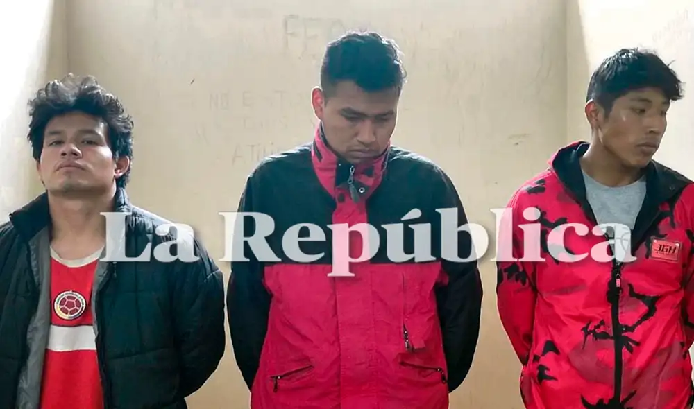 Detenidos. El último martes los llevaron a la Divincri y sede Antidrogas. Foto: La República