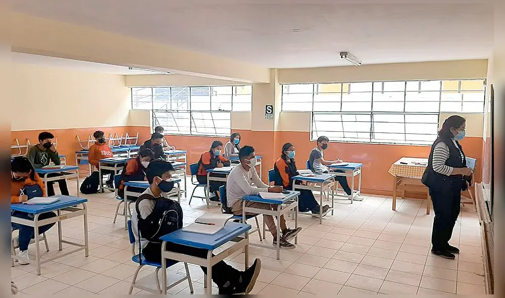 Cifra. 76% de los escolares de 12 a 17 años están vacunados. Foto: La República Cifra. 76% de los escolares de 12 a 17 años están vacunados. Foto: La República