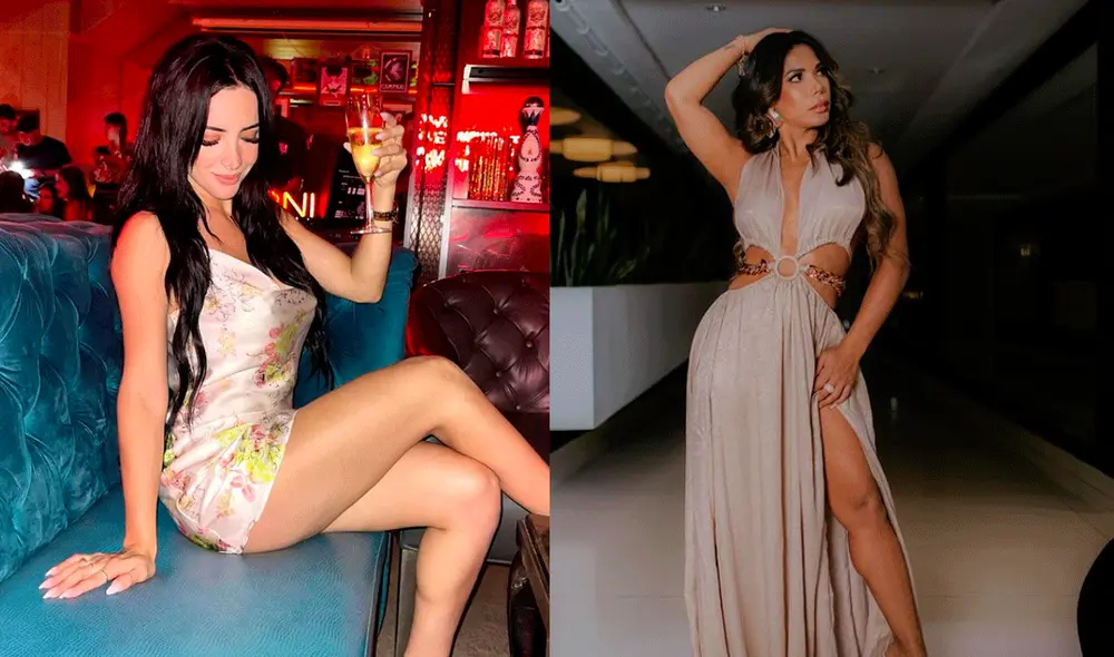 Rosángela Espinoza niega ser íntima de Karen Dejo. Imagen: Composición Rosángela Espinoza, Karen Dejo