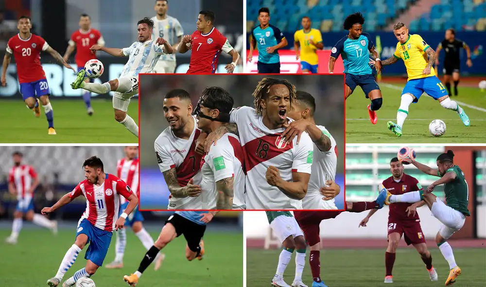 Perú clasificó al último mundial luego de ganar en el repechaje. Foto: composición EFE/AFP Perú clasificó al último mundial luego de ganar en el repechaje. Foto: composición EFE/AFP