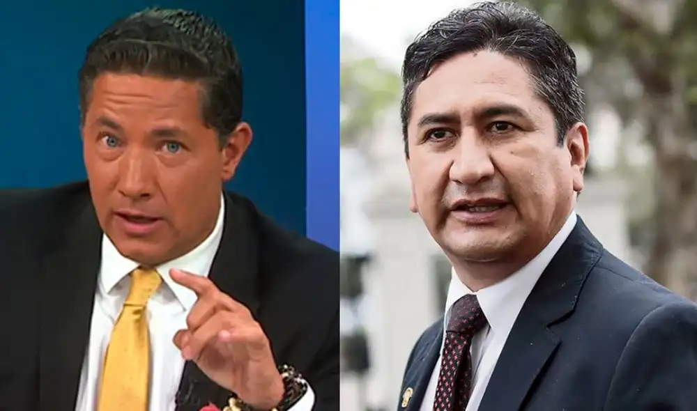 Fernando del Rincón invitó a Vladimir Cerrón la próxima semana en su programa en CNN. "Lo espero, vamos a contactarlo", le dijo. Foto: composición/La República Fernando del Rincón invitó a Vladimir Cerrón la próxima semana en su programa en CNN. "Lo espero, vamos a contactarlo", le dijo. Foto: composición/La República