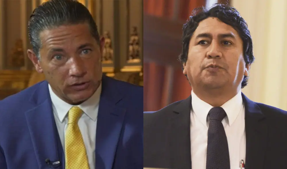 Vladimir Cerrón y Fernando del Rincon se confrontaron en redes por suspuesto pedido de entrevista. Foto: Difusión