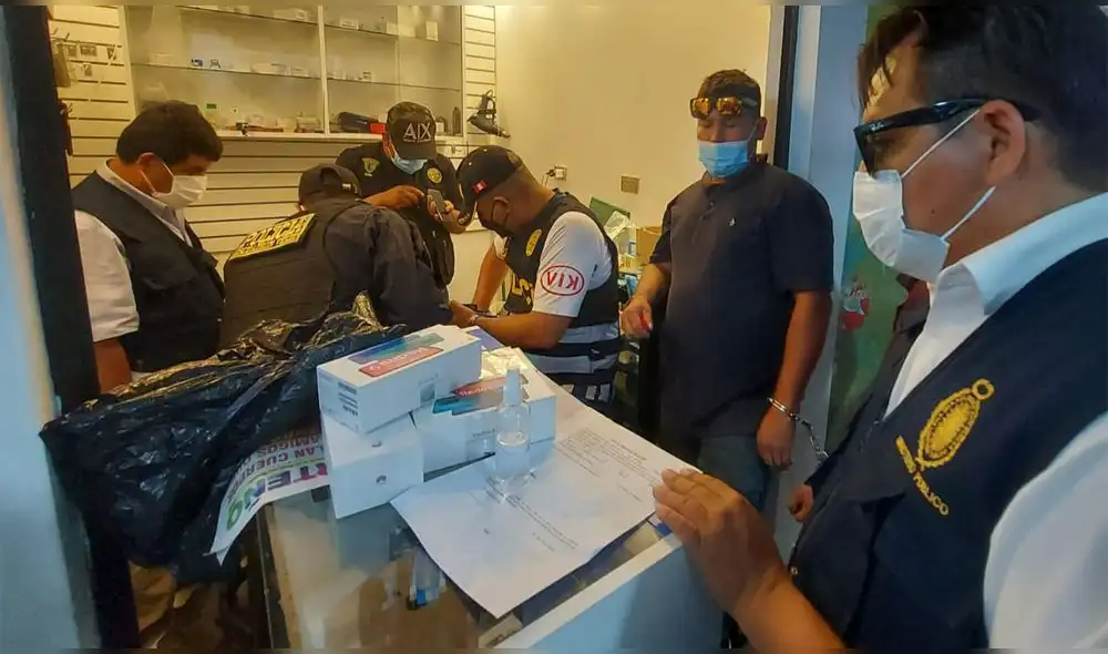 Fiscalía y Escuadrón  Verde realizaron operativo en sector conocido como La Cachina. Foto: Ministerio Público