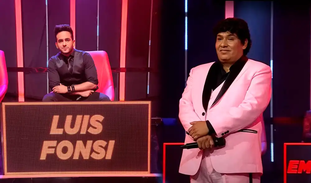 El imitador de Luis Fonsi que representó a Perú tuvo una breve pasada por Yo soy, grandes batallas. Foto: composición/Instagram/Latina