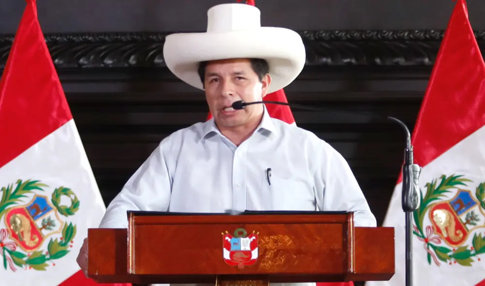 Pedro Castillo se pronunció sobre el fallo que estableció la delimitación marítima entre Perú y Chile. Foto: Presidencia