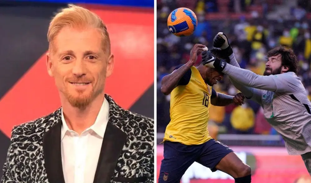 Martin Liberman dio su opinión sobre el arbitraje de Ecuador vs. Brasil y el VAR. Foto: Composición LR/ESPN