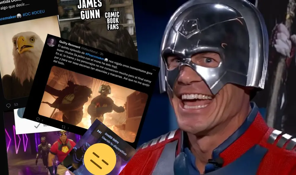 Peacemaker estrenó su capítulo 5 y los fanáticos reaccionaron rápidamente en redes sociales con divertidos memes. Foto: composición/Twitter Peacemaker estrenó su capítulo 5 y los fanáticos reaccionaron rápidamente en redes sociales con divertidos memes. Foto: composición/Twitter