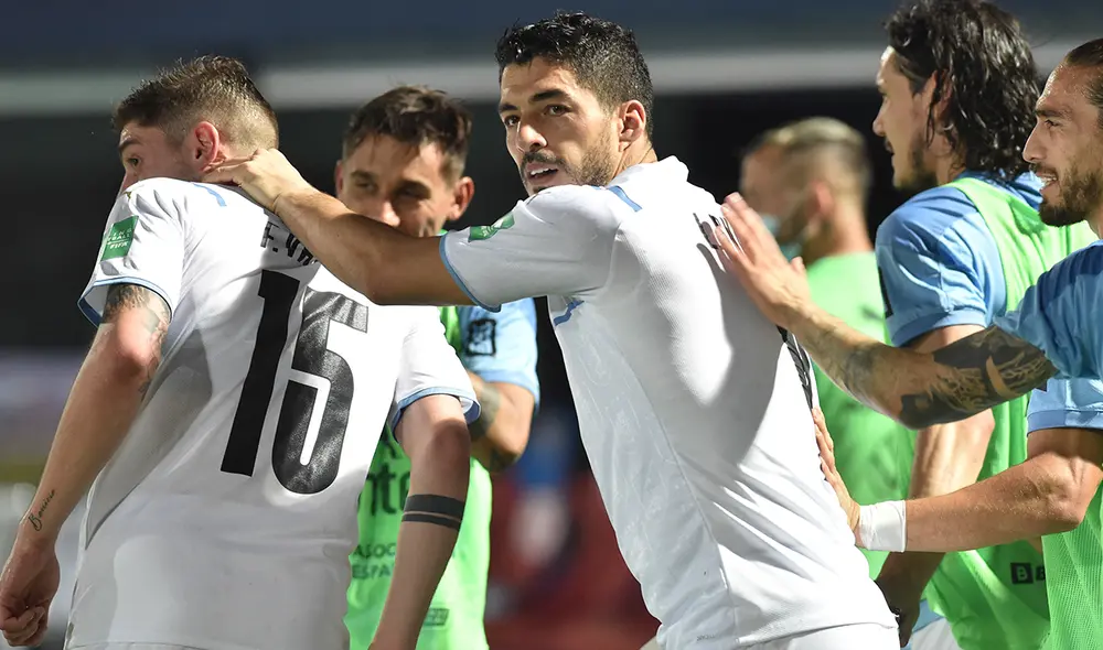 La selección uruguaya sorprendió a su similar de Paraguay en Asunción. Foto: AFP La selección uruguaya sorprendió a su similar de Paraguay en Asunción. Foto: AFP