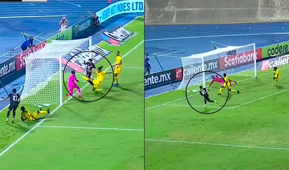 México dio vuelta al resultado en dos minutos. Foto: captura de ESPN 3 México dio vuelta al resultado en dos minutos. Foto: captura de ESPN 3