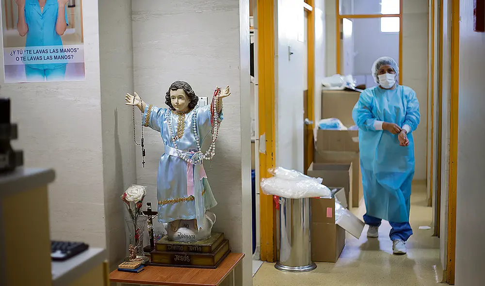 Urgente. Es importante monitorear la cifra de camas, pero también que la población se cuide. Foto: Antonio Melgarejo/La República