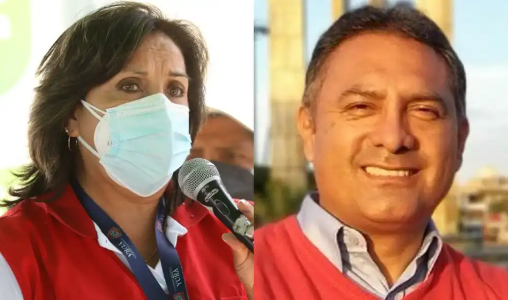 Boluarte señaló que si Repsol quería contactar con el Gobierno, debió hacerlo formalmente en Palacio y no con Carlos Jaico. Foto: composición LR