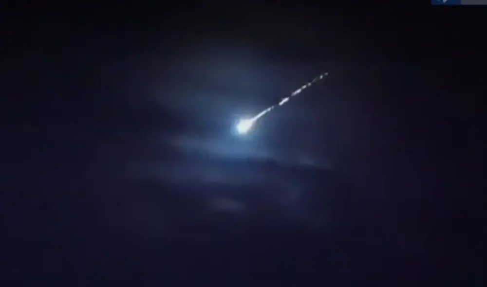 Cámaras de seguridad registraron el material audiovisual. Foto: captura de Canal N