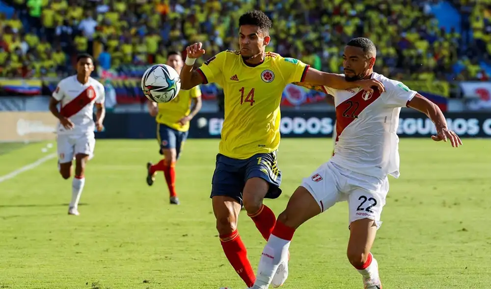 Comenzó el segundo tiempo entre Colombia vs. Perú por la décimo quinta fecha de las Eliminatorias Qatar 2022. Foto: FCF. Comenzó el segundo tiempo entre Colombia vs. Perú por la décimo quinta fecha de las Eliminatorias Qatar 2022. Foto: FCF.