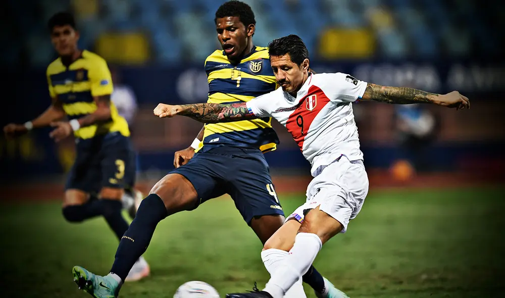 Perú vs. Ecuador también se midieron en la pasada Copa América. Foto: composición AFP